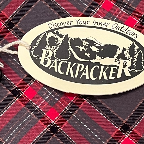 Backpacker Flannel Tote - Picture 4 of 4